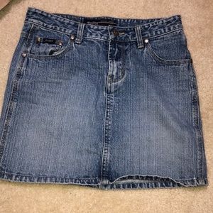 Vintage denim skirt